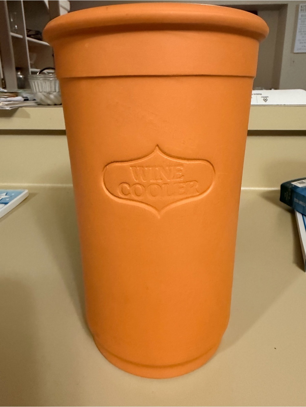 Terra Cotta Wine Cooler - Unbranded Insulated Bottle Cooler